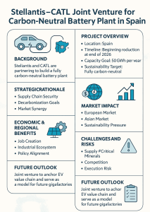 Stellantis and CATL Partner to Build Carbon-Neutral Battery Plant in Spain
