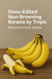 Gene-Edited Non-Browning Banana